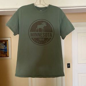 Dark Green Minnesota T-Shirts